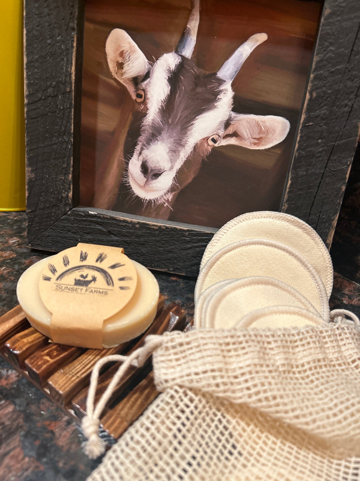 Set of 10 Natural Hemp Facial Rounds