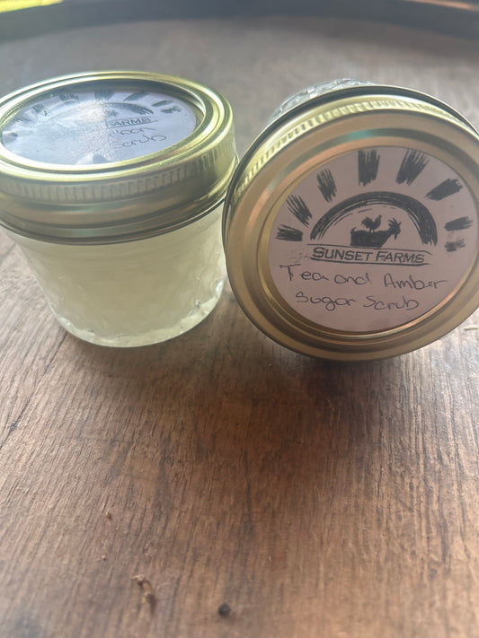 Apple Bourbon Sugar Scrub